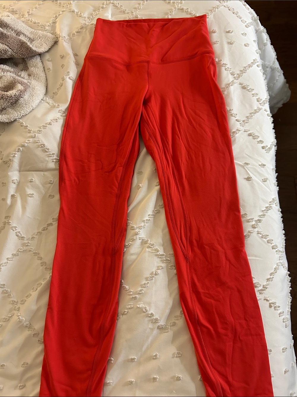 lululemon athletica Red High-Rise Leggings